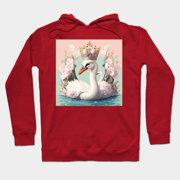 Graceful, Royal, Free Hoodie by tubiela's